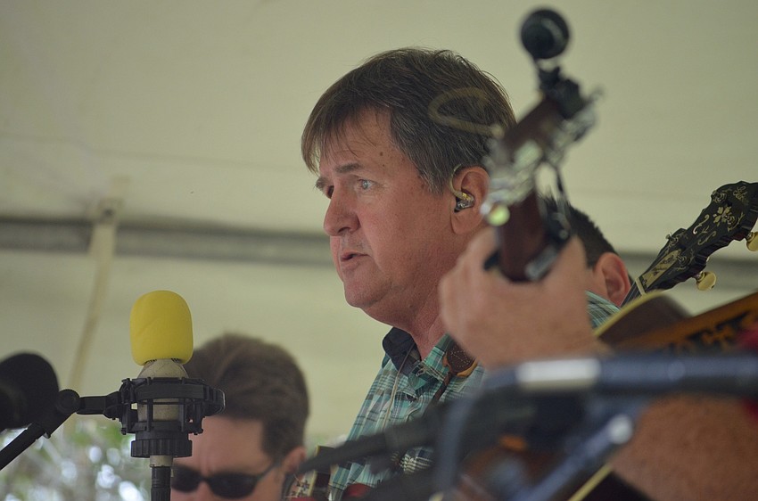 Mark Horn, Highway 41 sings and plays the mandolin.