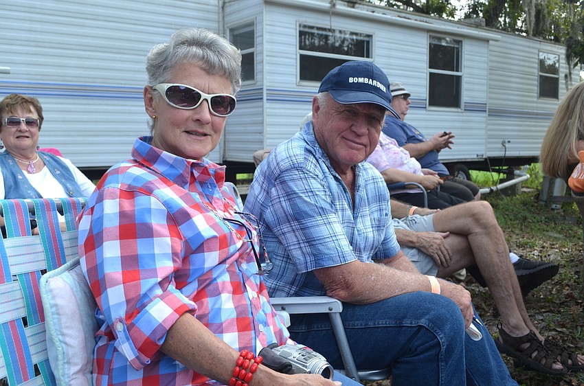 Lauren and Ray Ladd, of New York and Bradenton, spend the fall and winter months in East County.