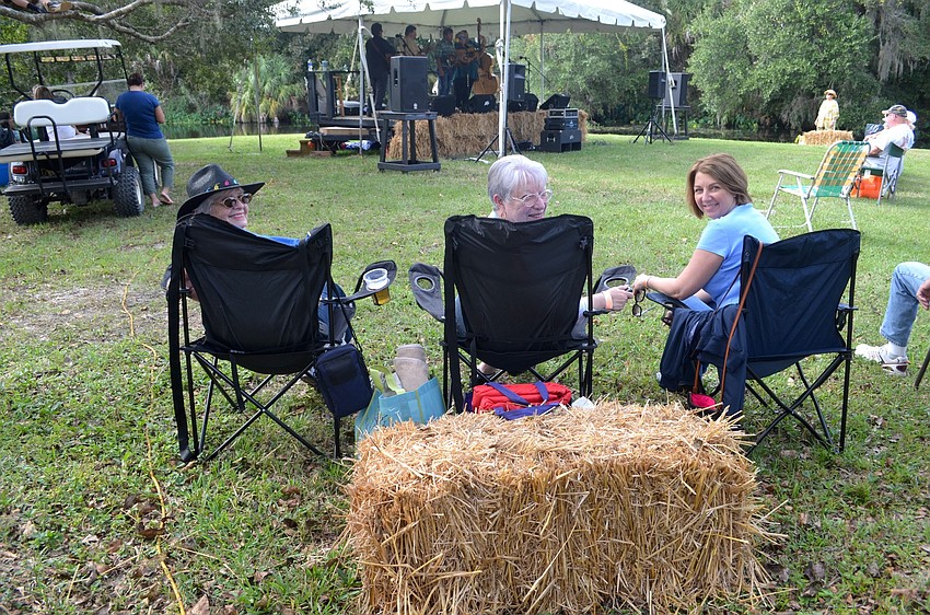 Bradenton natives Wendy Dean, Joyce Wadsworth and Mary Durden love bluegrass music.