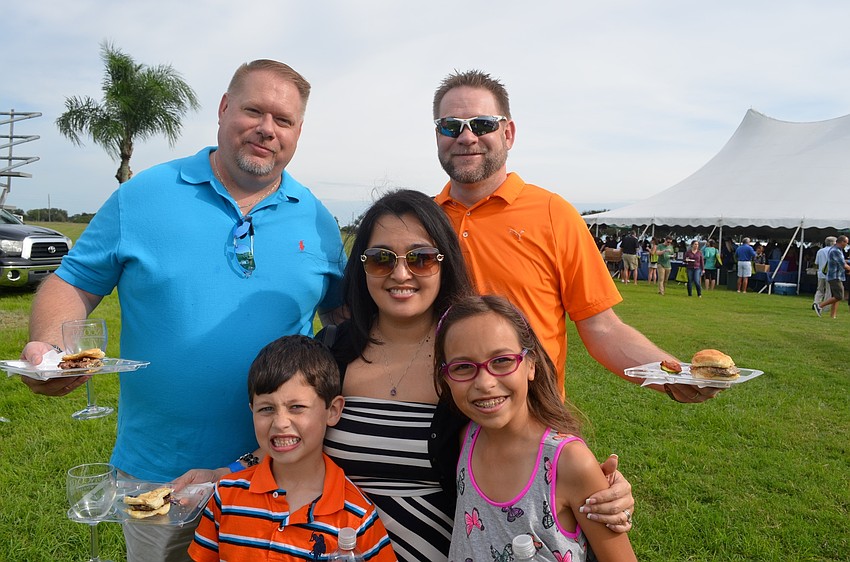 The Miller family — Jeremy, Josh, shelby, Maria and Jack — spend family time outside.
