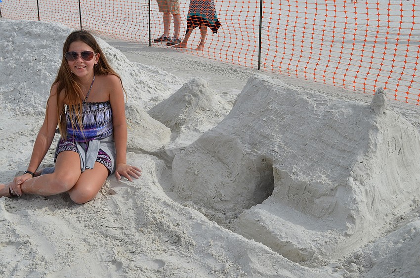 Brooke Denham named her creation Platform 9 and 3/4 after a festival goer said it resembles the Hogwarts School of Witchcraft and Wizardy from the Harry Potter series.