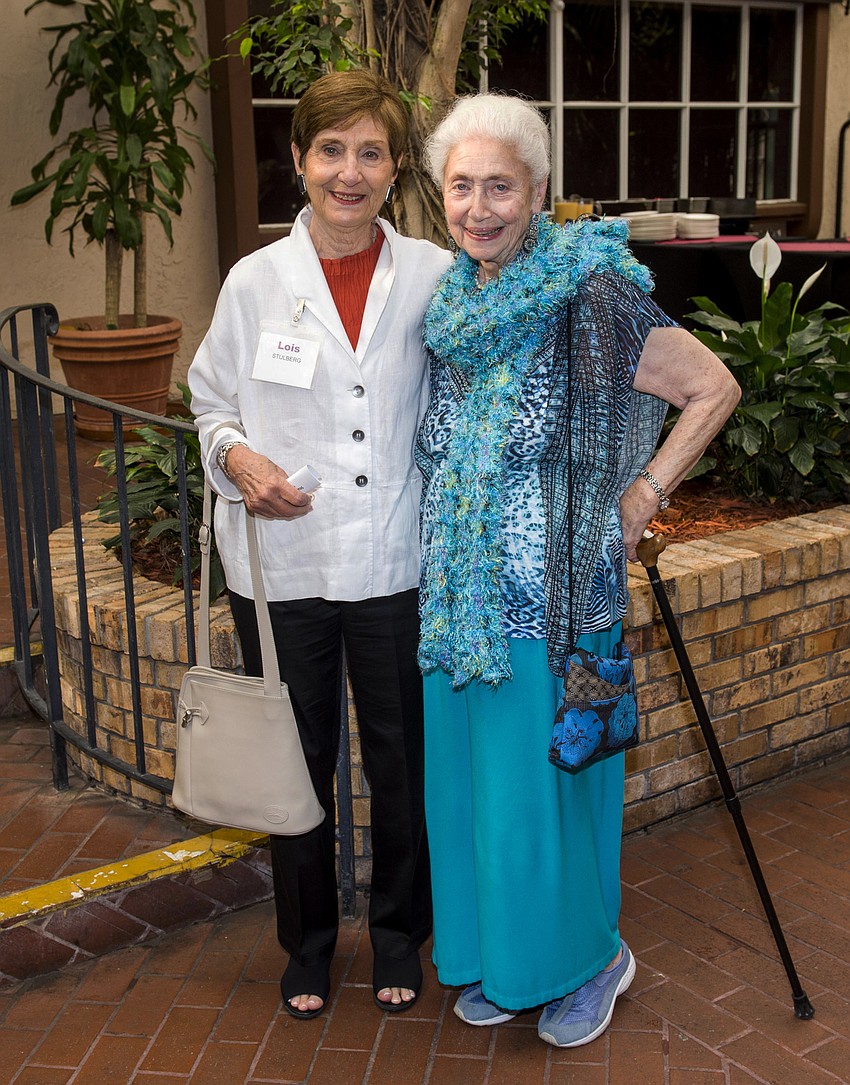 Lois Stulberg and Eva Slane
