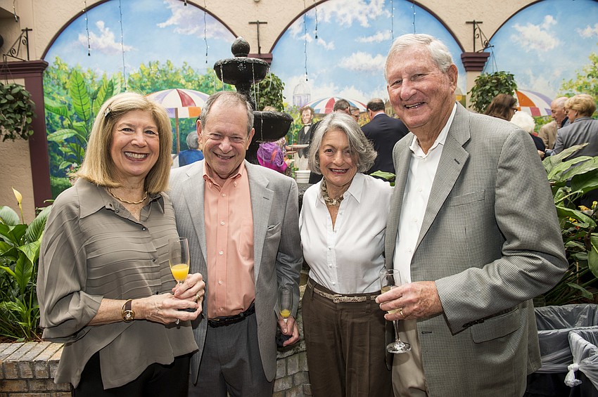 Susan and Kenny Newmark with Mary Lou and Ed Winnick