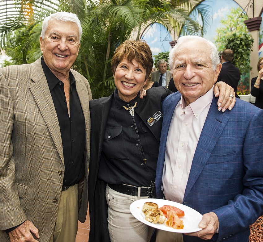 Frank and Anne Folsom-Smith with Chuck Barancik