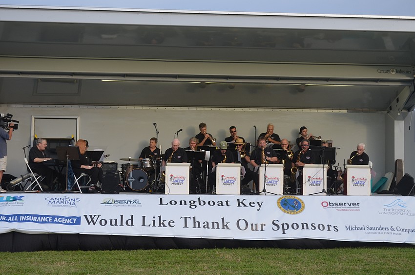 The Sarasota Jazz Project performs.