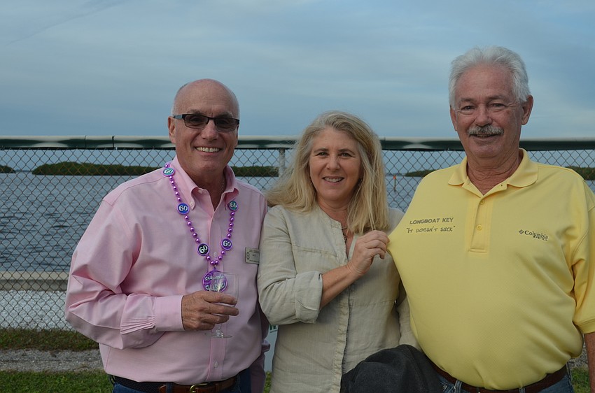Mayor Jack Duncan, Joan Galvin and Jim Brown