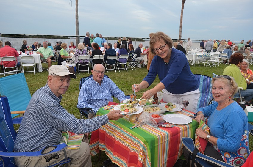 Tom Reese, Barry and Arline Napiecek and Sue Reese