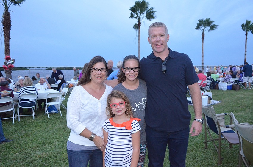 Jorie, Addison, Sophia and Tim Riesen