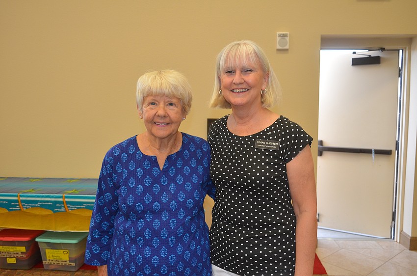 Patty Buck and Vivian Chester