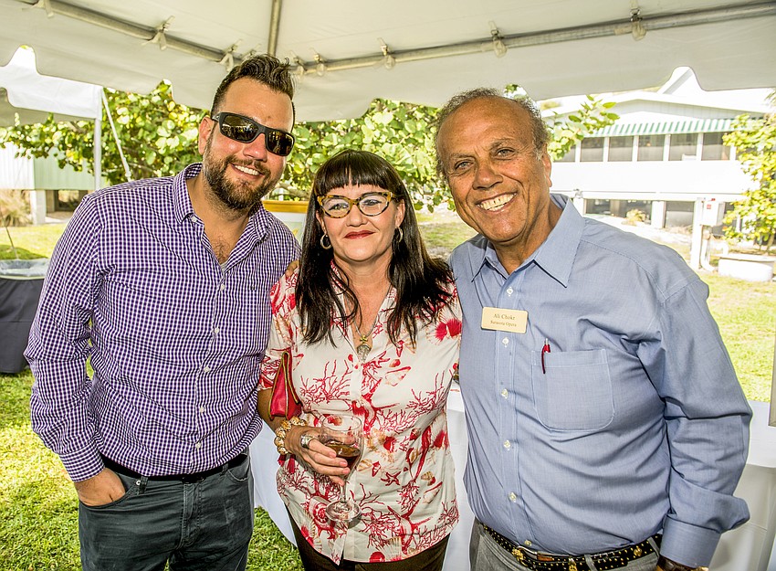Michael Chokr, Kim Lamb and Ali Chokr