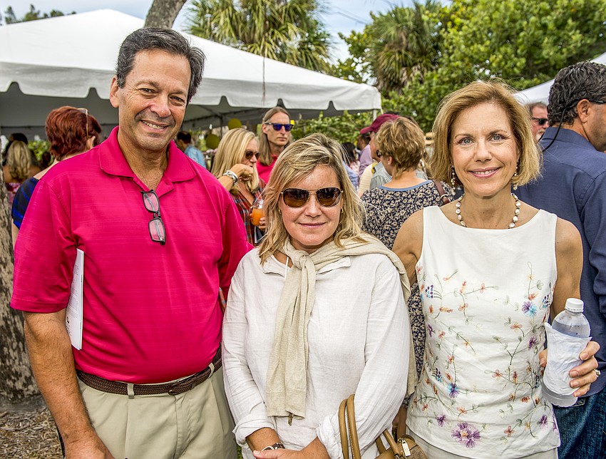 Scott Levine, Anne-Marie Russell and Jill Levine