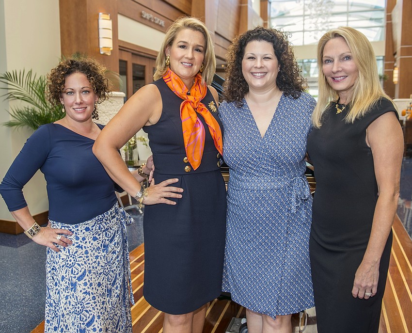 Event Co-Chairs Mindy Rollins, Pauline Joerger, Bianca Lawrence and Allison Scanlan