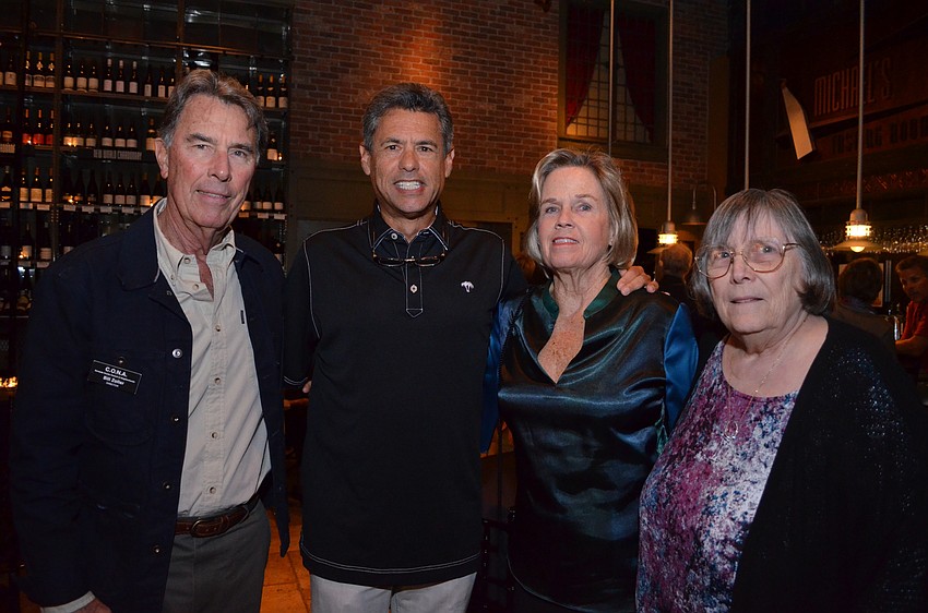 Second Vice President Bill Zoller, Rich Kaplan, Janice Zoller and CONA President Kafi Benz.