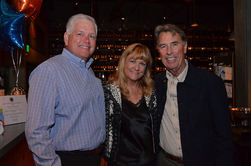 Greg and Kristin Elwell with CONA Second Vice President Bill Zoller