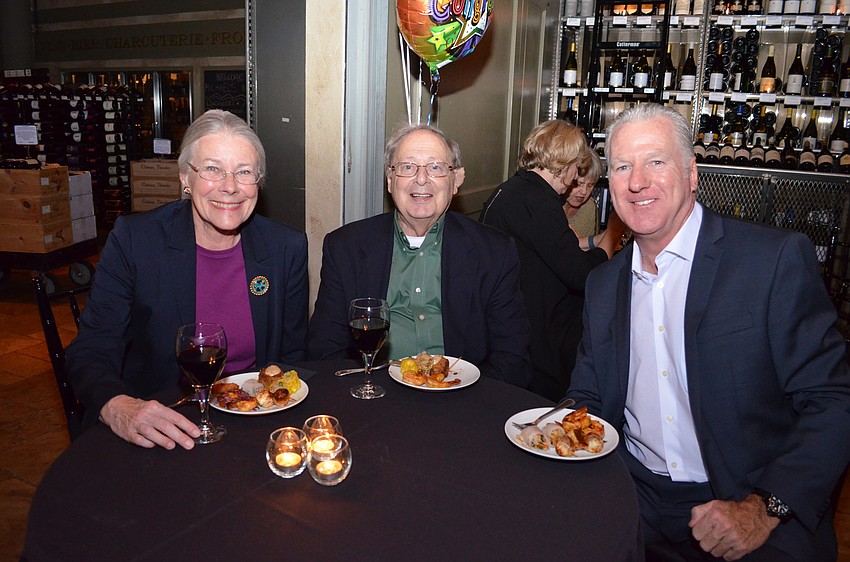 Marcella and Art Levin with Sean Maher