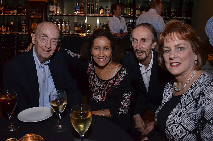 Richard and Silvia Sheldon with Tom and Nancy Price