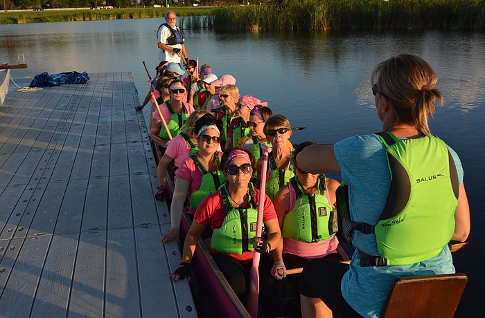 Participating in a Dragon Boat is just one of the recreational opportunities offered at Nathan Benderson Park.