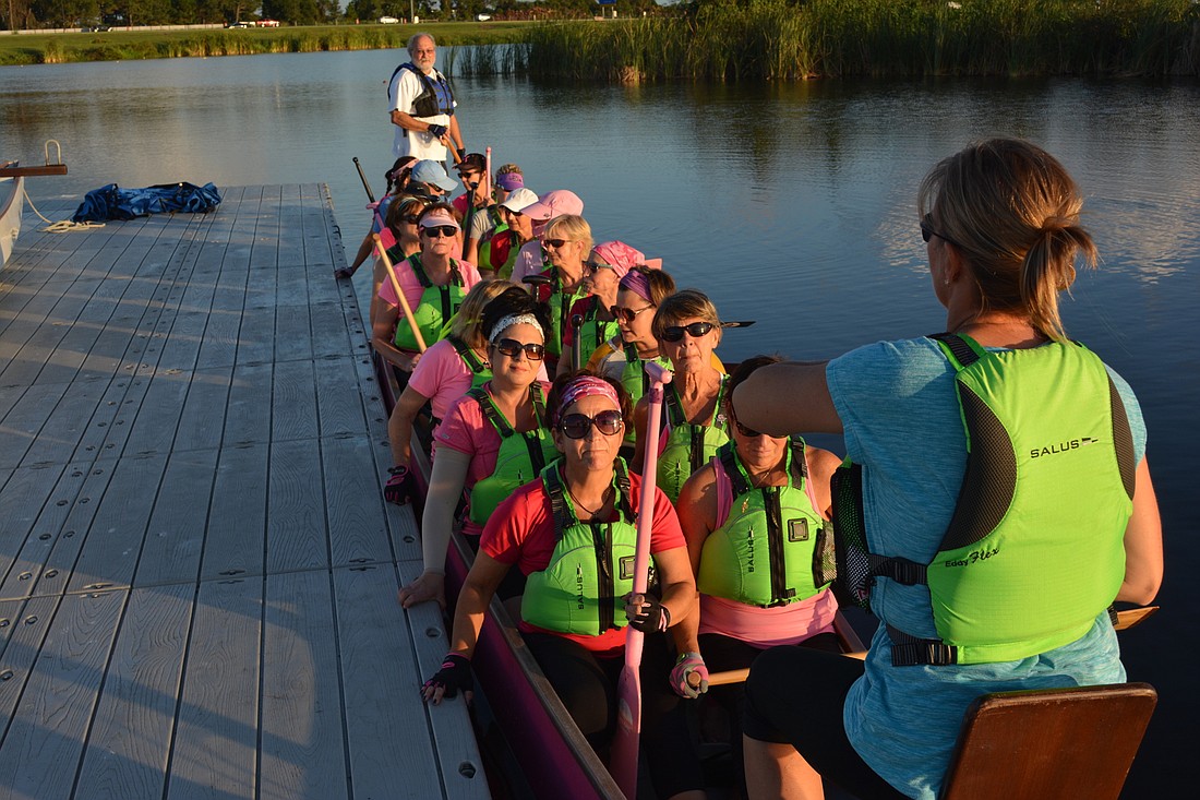 Participating in a Dragon Boat is just one of the recreational opportunities offered at Nathan Benderson Park.