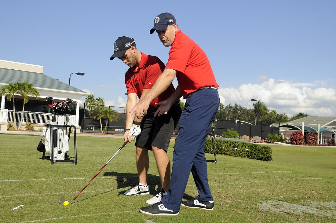 Adaptive Golf Academy founder David Windsor has been helping U.S. Army veteran Ben Woods with his golf game for the past two years. "A golf lesson for them can turn into a life lesson for me, as well as the best friendship ever," Windsor said.