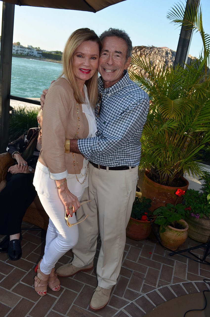 Hosts Rita and Ron Greenbaum