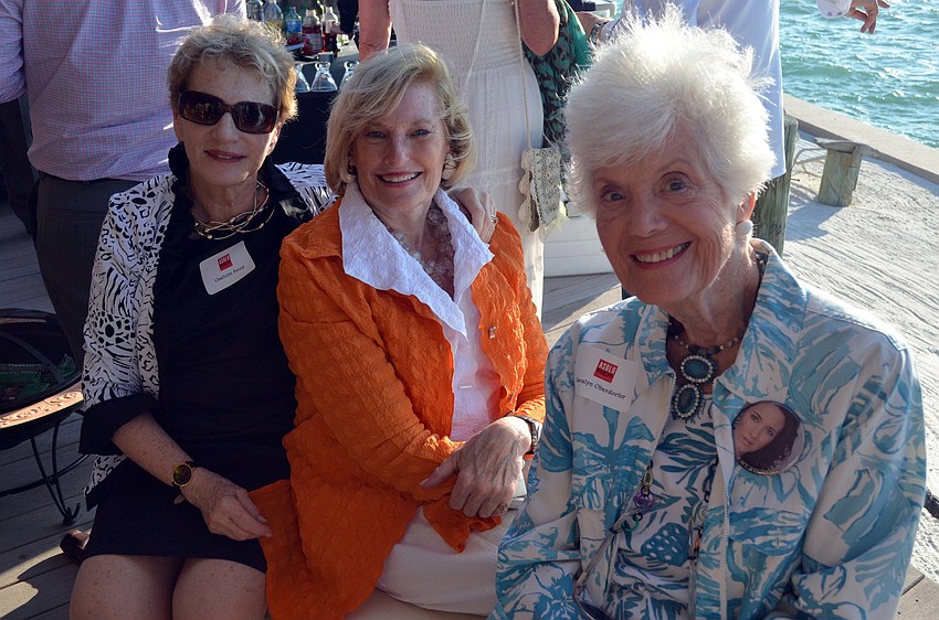 Charlotte Perret, Ellen Berman and Saralyn Oberdorfer