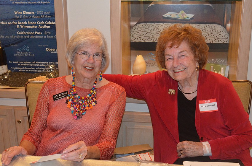 Judy Williams and Ruth Strauss