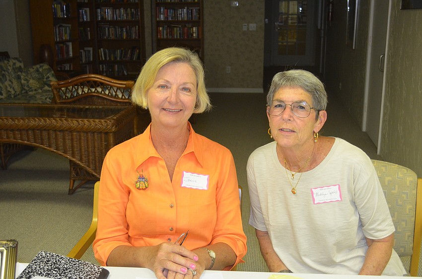 Janice Cook and Madelyn Spoll