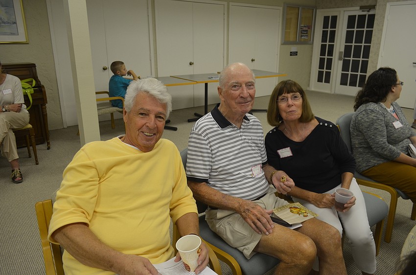 Tom Vitro, Joe Callahan and Barbara Bellamente