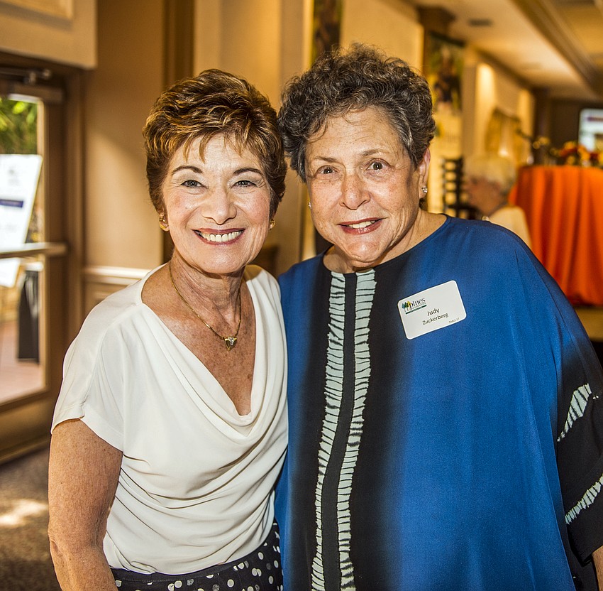 Marie Monsky and Judy Zuckerberg