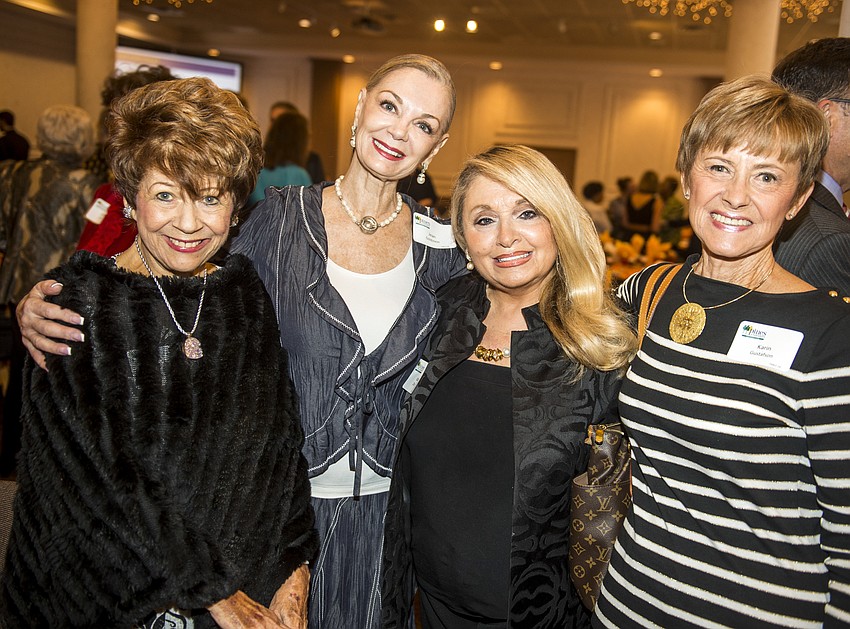 Margie North, Jean Weidner-Goldstein, Ida Zito and Karin Gustafson