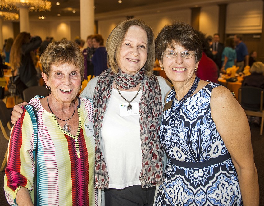 Nancy Roucher with Diana Lager and Susan Chapman