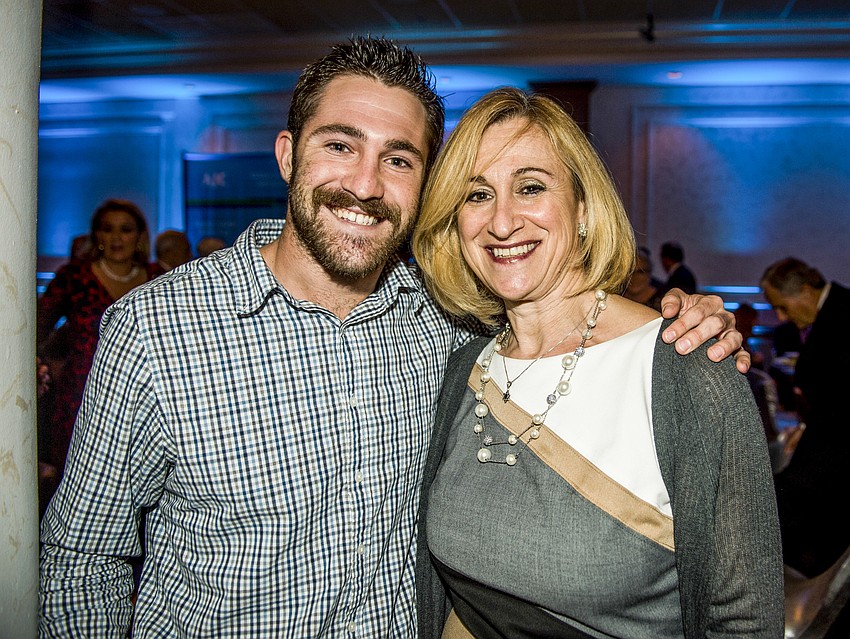 Josh Jacobson with mom Emma Joels