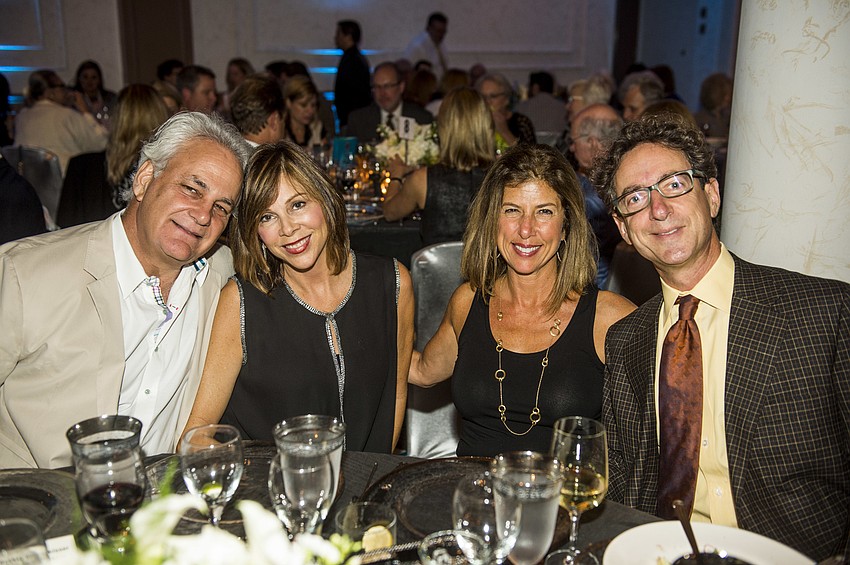 Dan and Debbie Dannheisser with Dawn and Mitchell Epstein