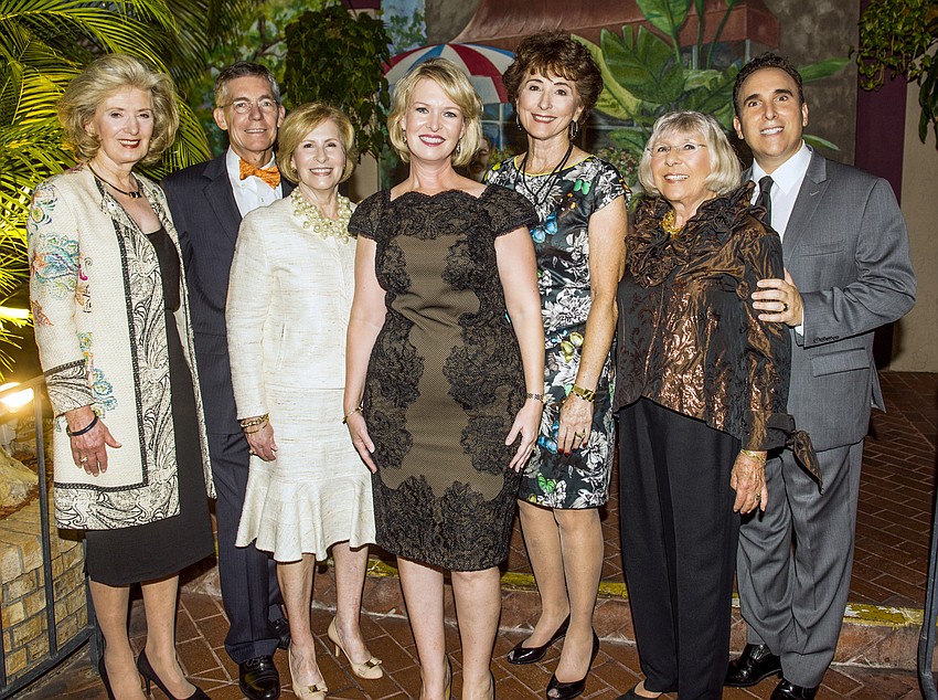 Anne Virag, Matt and Lisa Walsh, Veronica Brady, Barbara Brizdle, Gerri Aaron and Brian Lipton