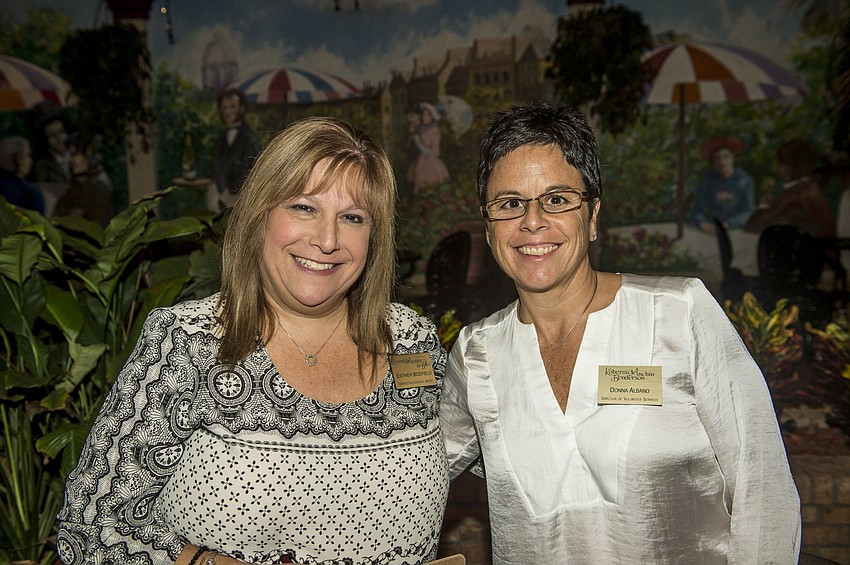 Esther Bodfield and Donna Albano