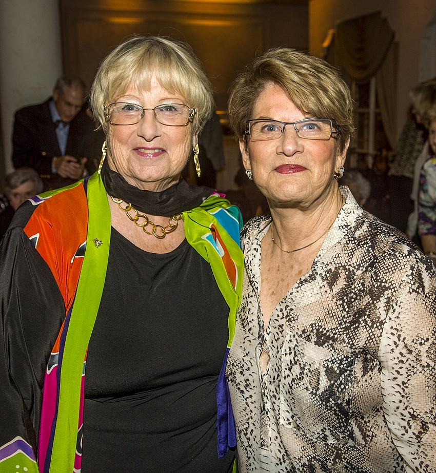 Peg Abt and Fran Lambert