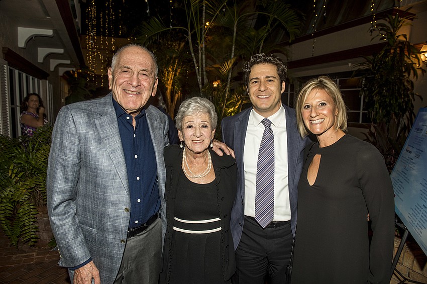 Joe and Ora Mendels with Steven and Lauren Fineman