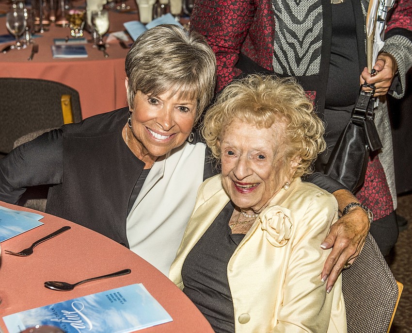 Judy Vigder and mother Florence Katz