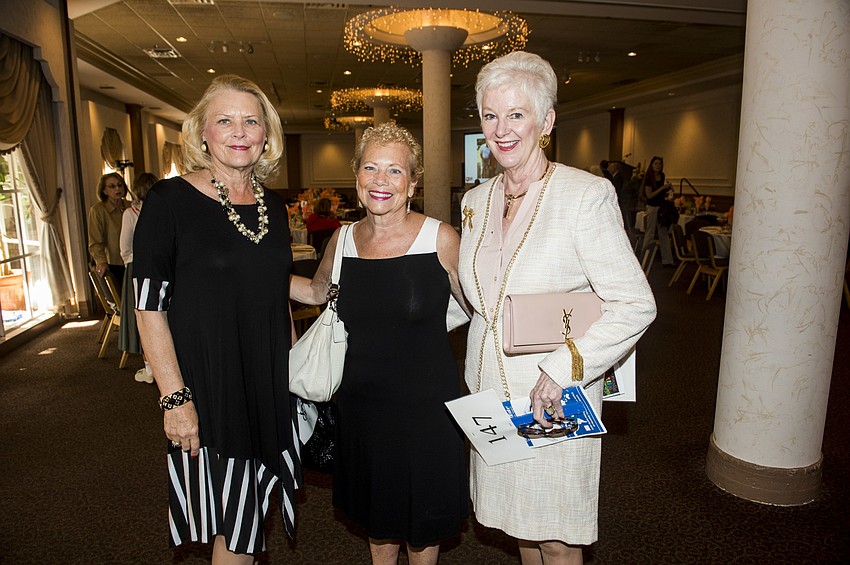 Glo Lawler, June LeBell and Cheryl McLauchlan