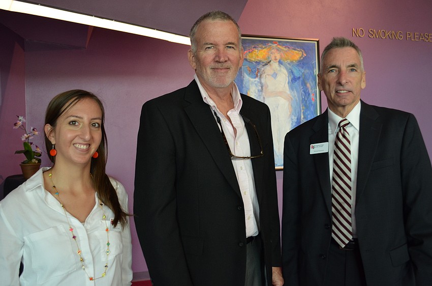 Alejandra Lance, Ed Redding and Michael Eastman.