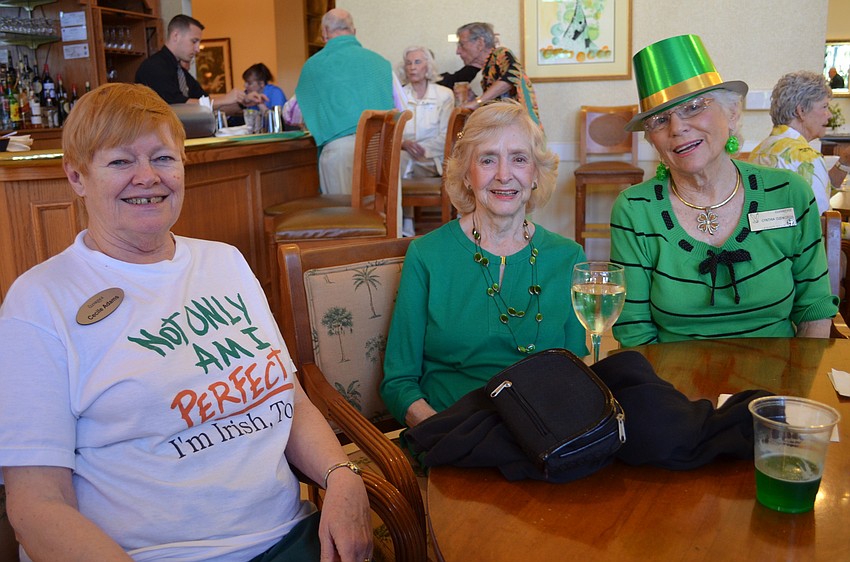Cecile Adams, Kay Pezzillo and Cynthia Cudworth