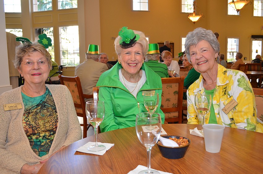 Lois Lee, Betty Miller and Jeanette Jennings