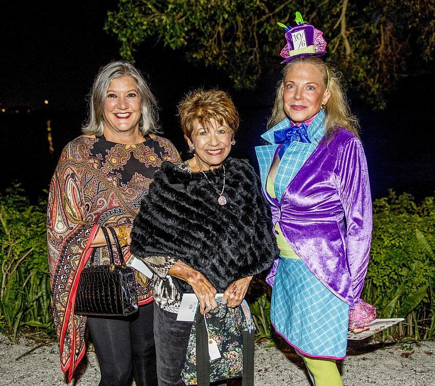 Kate Rossi, Marjorie North and Margaret Pennington