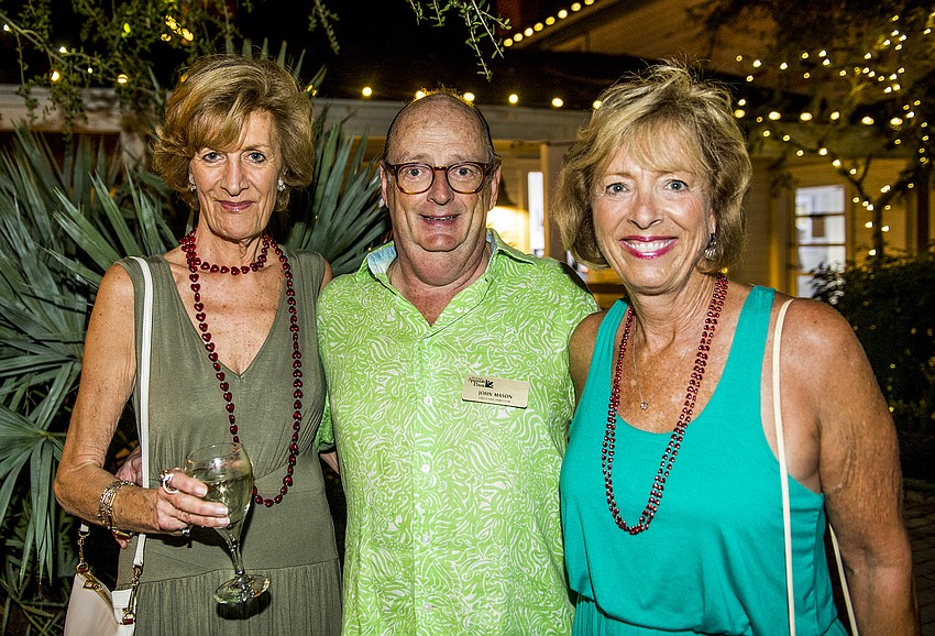 Phoebe Worthy, John Mason and Trish Greenberg