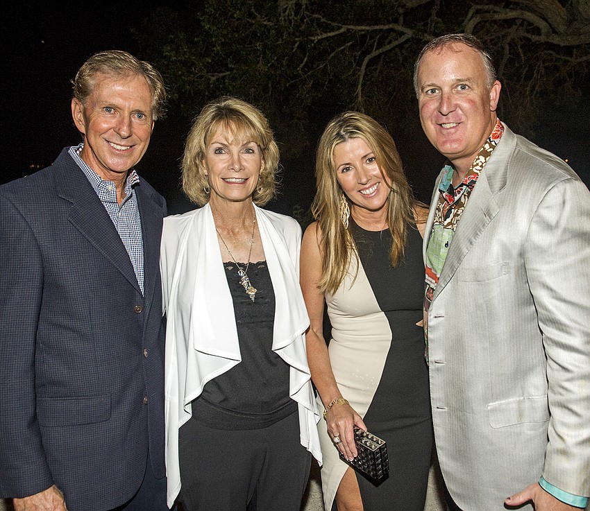 Gaylon and Laura Peters with Barbara and Todd Stainbrook