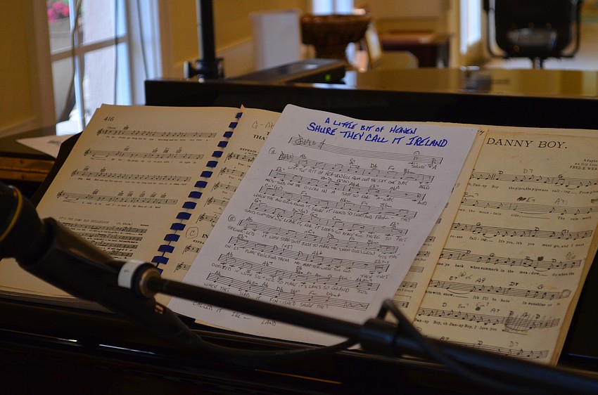 Sheet music for “A Little bit of Heavan (Shure they call it Ireland).”