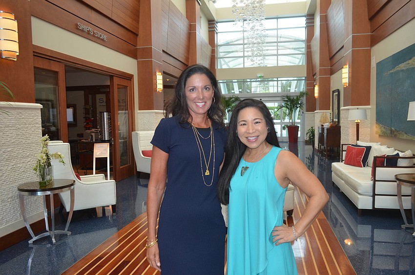 Co-chairwoman Denise Colosimo and Lee-En Chung