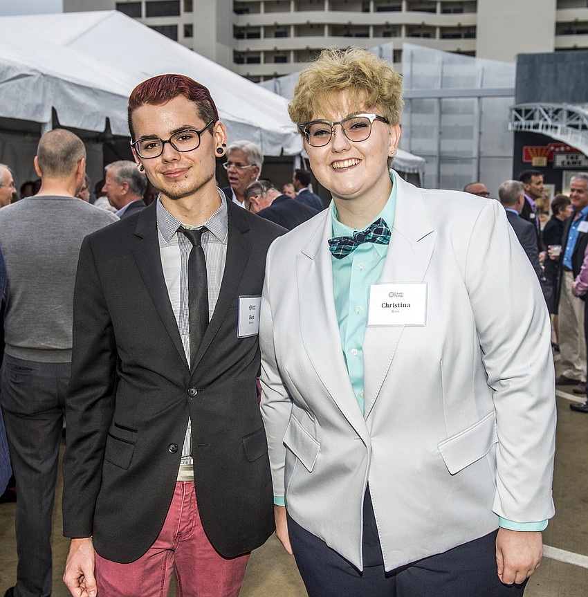 Ben Brown and Christina Ross