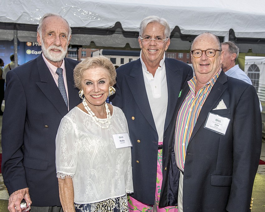 Carl Mayer, Molly Schechter, Scott George and John Mason