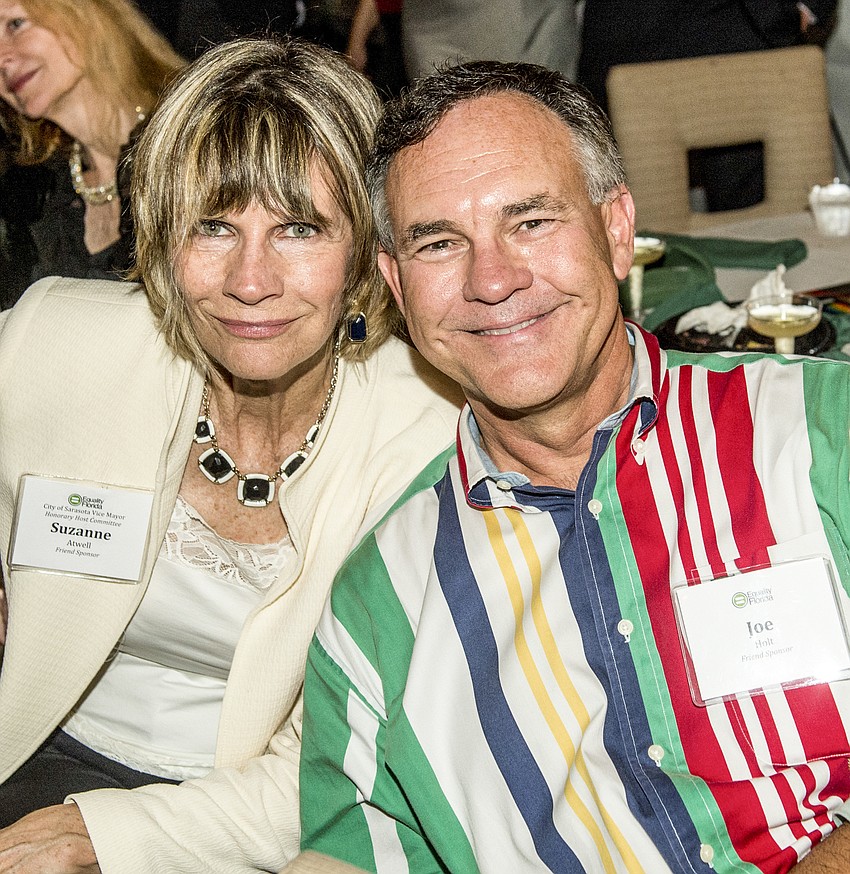 Suzanne Atwell and Joe Holt